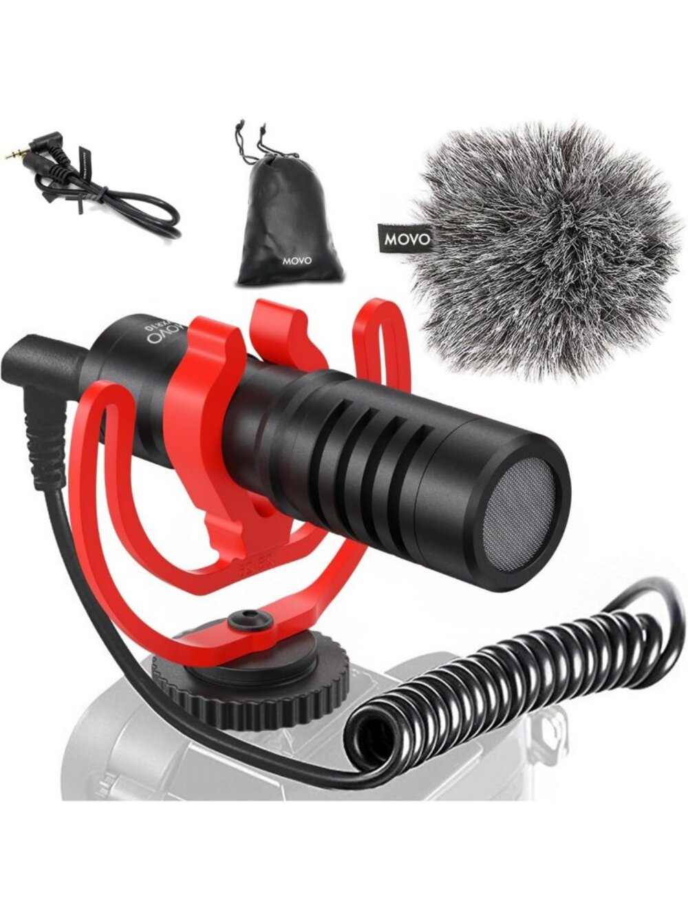 Universal Shotgun Microphone for Camera, Compact & High-Quality Audio Capture
